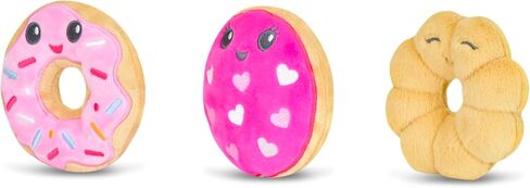 iscream Play with Your Food! Box of Donuts Fleece Play Pillow Set with Embroidered Accents in Kuwait