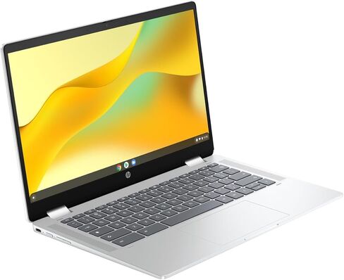 HP 2-in-1 Convertible Chromebook, 14inch HD Touchscreen, Intel Quad-Core Pentium Silver N5030 Processor Up to 3.10GHz, 4GB Ram, 128GB SSD, Intel UHD Graphics, Webcam, Chrome OS(Renewed (14inch/128GB) in Saudi Arabia