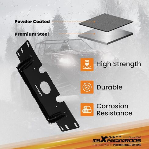maXpeedingrods Snow Plow Mid Mount Kit for Polaris Sportsman 1996-2024 in Saudi Arabia