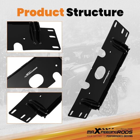maXpeedingrods Snow Plow Mid Mount Kit for Polaris Sportsman 1996-2024 in Saudi Arabia