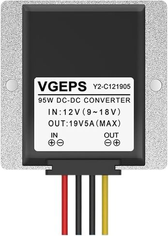 12 فولت لتر 19 فولت تيار مستمر معزز الطاقة 10-18 فولت إلى منظم الكمبيوتر المحمول للسيارة (12 فولت إلى 19 فولت 8 أمبير) in Kuwait