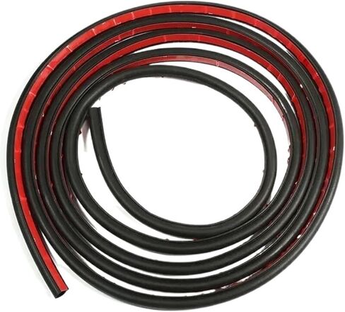 10m D-Shaped Car Side Door Seals Strip Rubber Soundproof Seal Trim for T4 T5 T5.1 T6.1 in Saudi Arabia
