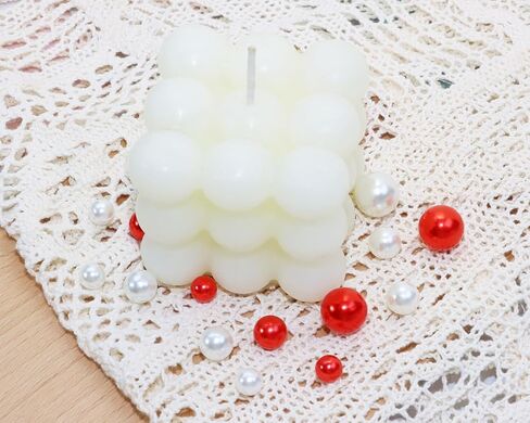 حشوات مزهرية Penta Angel Pearl 120 قطعة 14 مم 10 مم 8 مم حبات اللؤلؤ الصناعي العائمة لعيد الميلاد وعيد الحب وحفلات الزفاف والمنزل لتزيين القطعة المركزية (أحمر، أبيض) in Kuwait