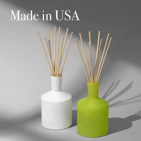 LAFCO New York Reed Diffuser Refill, Amber Black Vanilla - 8.4 oz - Up to 4-Month Fragrance Life - Includes Natural Wood Reeds - Free of Dyes & Propellants - Made in The USA in Saudi Arabia
