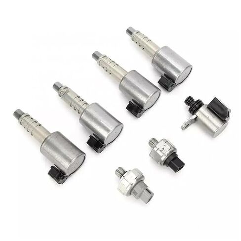 7Pcs RE0F10D JF016E JF017E CVT8 Transmission Solenoid Kit W/Pressure Sensor Compatible for Nissan Altima 2012-14 L4 2.5L in Saudi Arabia