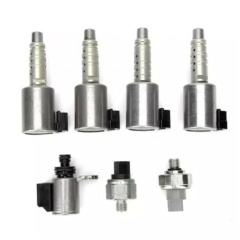 7Pcs RE0F10D JF016E JF017E CVT8 Transmission Solenoid Kit W/Pressure Sensor Compatible for Nissan Altima 2012-14 L4 2.5L in Saudi Arabia