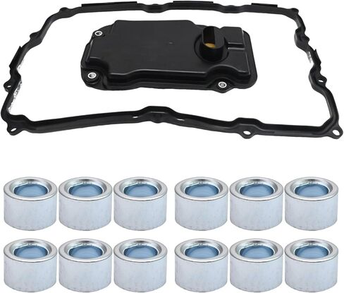 MDEOOSKY Automatic Transmission Filter & Oil Pan Gasket Kit, Replacement for Lexus GX460 LX570 Toyota Tundra Sequoia Land Cruiser 2008-2015 4.6L 4.7L 5.7L, Replaces 353300C010 PT99109 3533060060 in Saudi Arabia