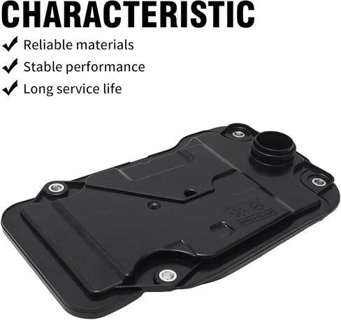 MDEOOSKY Automatic Transmission Filter & Oil Pan Gasket Kit, Replacement for Lexus GX460 LX570 Toyota Tundra Sequoia Land Cruiser 2008-2015 4.6L 4.7L 5.7L, Replaces 353300C010 PT99109 3533060060 in Saudi Arabia