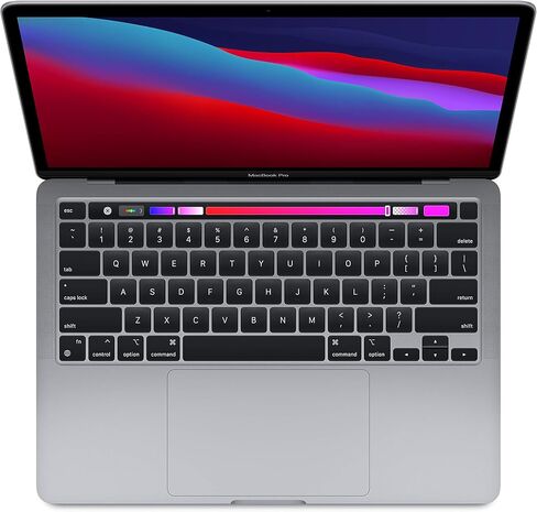 Late 2020 Apple MacBook Pro with Apple M1 Chip (13.3 inch, 16GB RAM, 512GB SSD) Space Gray (Renewed) in Saudi Arabia
