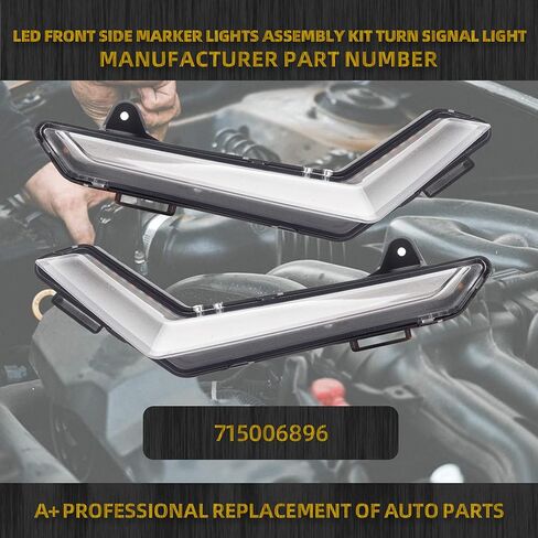 مصابيح Dasbecan الأمامية DRL LED للجري النهاري متوافقة مع Can Am Defender/MAX 2020+ Commander 2021+ يستبدل # 715006896 in Saudi Arabia