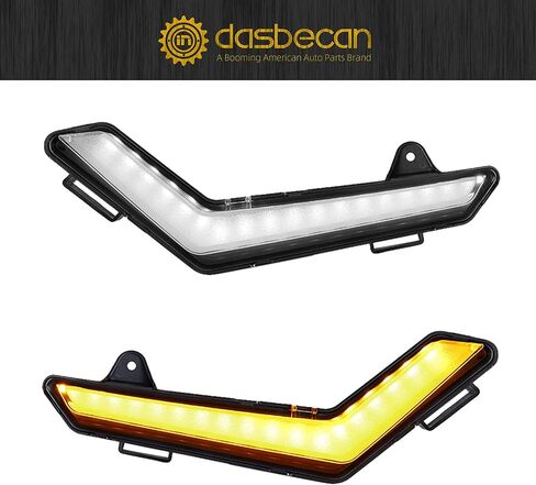 مصابيح Dasbecan الأمامية DRL LED للجري النهاري متوافقة مع Can Am Defender/MAX 2020+ Commander 2021+ يستبدل # 715006896 in Saudi Arabia