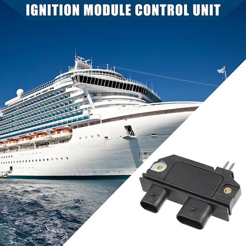 Ignition Module Control Unit for Mercury Marine/Front Ignition Module/Durable Plastic / 1Pcs Black in Saudi Arabia
