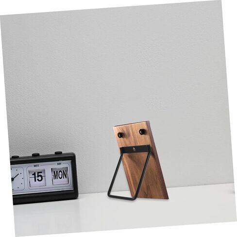 1Set Flip Calendar Rack DIY Calendar Display Stand Quick Assembly Desktop Support Holder for Home Office Portable Design for Calendar Decor in Saudi Arabia
