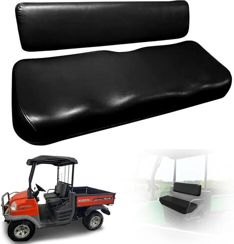 غطاء مقعد جلدي بديل لـ 2006-2010 Kubota RTV900 RTV 900 982A، غطاء مقعد UTV سفلي مقاوم للماء بسمك in Saudi Arabia