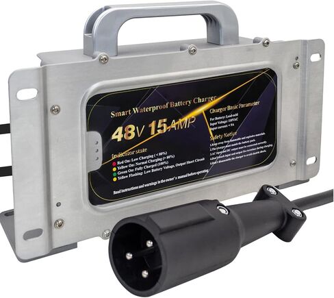 36V 18AMP EZGO TXT Golf Cart شاحن بطارية مقاوم للماء لعربات الجولف 36 فولت in Kuwait