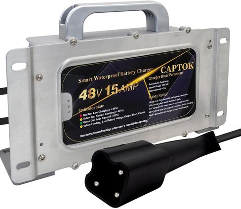 36V 18AMP EZGO TXT Golf Cart شاحن بطارية مقاوم للماء لعربات الجولف 36 فولت in Kuwait