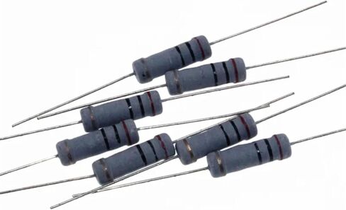 50PCS/Lot 3W Carbon Film Resistor 0.1~10M 0.1R 1R 2R 4.7R 8.2R 10R 33R 47R 68R 100R 360R 470R 1K 2.2K 10K 22K 4K7 47K 100K 150k(5.6 Ohm) in Saudi Arabia