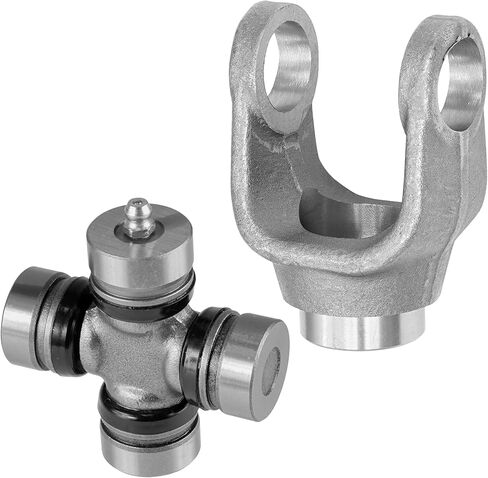 Caltric Rear Drive Shaft Yoke with U-Joint Compatible with Yamaha Big Bear 350 YFM350 4X4 1987-1999 / Big Bear 350 YFM350U 2X4 1996 1997 1998 1999 in Saudi Arabia
