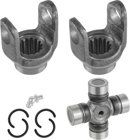 Caltric Front Middle Drive Shaft Yoke Compatible with Yamaha Big Bear 350 YFM350FW 4x4 1987 1988 1989 1990-1997 in Saudi Arabia