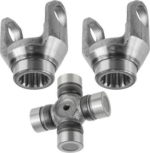 Caltric Front Middle Drive Shaft Yoke Compatible with Yamaha Big Bear 350 YFM350FW 4x4 1987 1988 1989 1990-1997 in Saudi Arabia