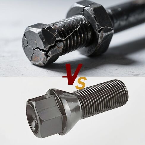 BESULEN 4PCS Car Wheel Lug Bolt Stud, OEM#36136781151 M14 x 1.25 Overall Length 48mm Vehicle Wheel Lug Bolt Nuts Stud, Conical Seat Auto Tire Nut Kit, Compatible with F30 F35 F10 in Saudi Arabia