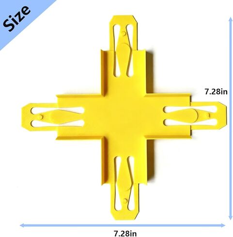 Cross Shape Racetrack Connectors Compatible with Hot Wheels – Easily Connect & Expand Your for Hot Wheels World, Perfect for Track Building Fun (1 Pack) in Kuwait