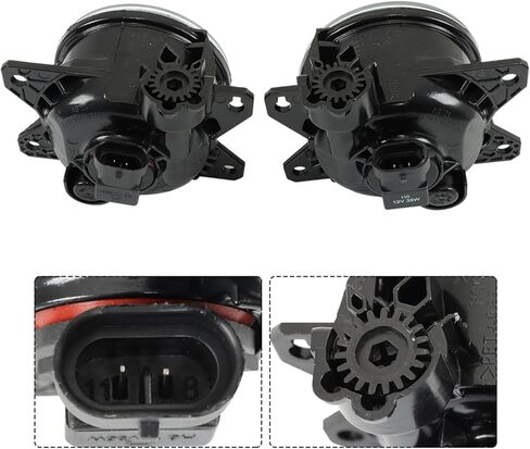 WFLNHB Left & Right Fog Lights Repalcement for HRV 2019-2022 Fog Lights Lamps with Covers & Switch & Wiring Harness 71108T7AJ00, 71107T7AJ00 in Saudi Arabia