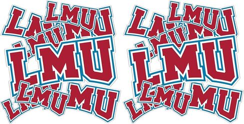 Desert Cactus Loyola Marymount University Sticker Lions LMU Stickers Vinyl Decals Laptop Water Bottle Car Scrapbook T3 (Type 3-1) in Kuwait