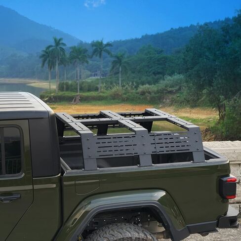 Hooke Road 12.2" High Overland Bed Rack Compatible with 2020-2025 Jeep Gladiator JT, 2019-2023 Ford Ranger, 2015-2023 GMC Canyon 6' Bed and 2015-2023 Chevrolet Colorado 6' Bed in Saudi Arabia