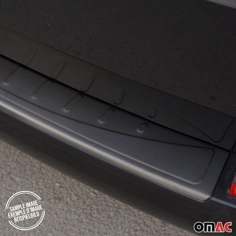 OMAC Rear Bumper Sill Cover Protector Guard for Hyundai Tucson 2019-2021 Matte Black in Saudi Arabia