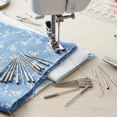 60 Pcs Sewing Machine Needles Set, Universal Assorted Needles for Sewing Machine, Heavy Duty Sewing Needles for Fabric, Home Sewing Kit in Saudi Arabia