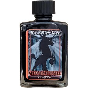 Generic Aceite De Negro Destructor - زيت التعويذة المدمرة السوداء - 1 أونصة سائلة، أرجواني in Kuwait
