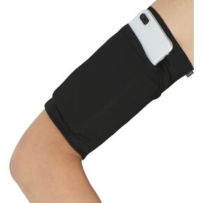 SMALL Cell Phone Armband for Exercise Fitness Training Skating Workouts Working Out Running Walking Yoga Jogging Cellphone Armband Sleeve Pouch Pocket for iPhone 6S 7 8 X XR XS 11 12 14 15 - Red+Black in Kuwait