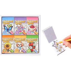 Mini Coloring Book for Women, 35 Pages Forest Dreams Small Coloring Books for Adults to Relax and Relieve Anxiety, Gift for Mother's Day, Birthdays, Christmas, Anniversaries in Kuwait