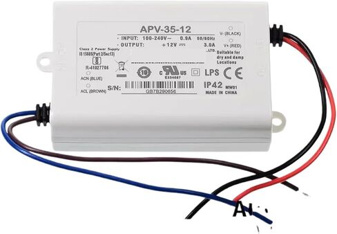 1pcs APV-35 Series 5V/12V/15V/24V Constant Voltage Design 35W Single Output LED Switching Power Supply(APV-35-12V) in Saudi Arabia
