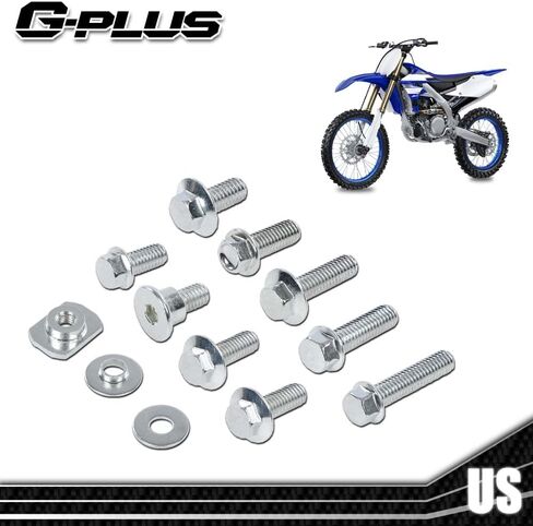 G-PLUS طقم مسامير الجسم البلاستيكي المتوافق مع Yamaha YZF 250 450 YZ250F 450FYZ250F YZ450F in Saudi Arabia