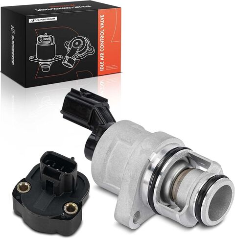 A-Premium Idle Air Control Valve IAC + Throttle Position Sensor TPS Compatible with Dodge Grand Caravan 2001-2007, Caravan 2001-2007 & Chrysler Town & Country 2001-2007, Pacifica 2004-2006, Voyager in Saudi Arabia