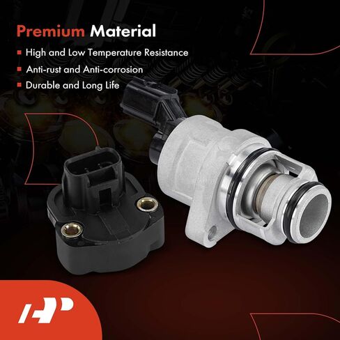 A-Premium Idle Air Control Valve IAC + Throttle Position Sensor TPS Compatible with Dodge Grand Caravan 2001-2007, Caravan 2001-2007 & Chrysler Town & Country 2001-2007, Pacifica 2004-2006, Voyager in Saudi Arabia