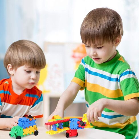 Snapid Building Bricks 1000 Pcs Connecting Toy - Strong Durable Colorful Block Set w Storage, Interlinking Construction Blocks for Kids - STEM Development, Creativity and Educational Children Toys, 4+ in Kuwait