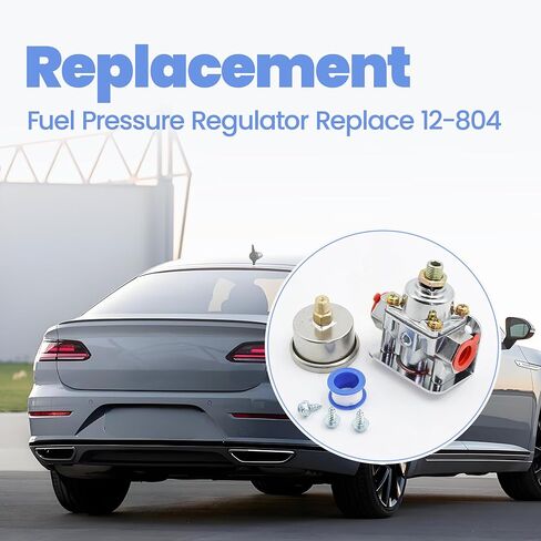منظم ضغط الوقود صمام الوقود المكربن ​​1-4 PSI سبائك الزنك مقياس الوقود أجزاء المكربن ​​استبدال 12-804 in Saudi Arabia