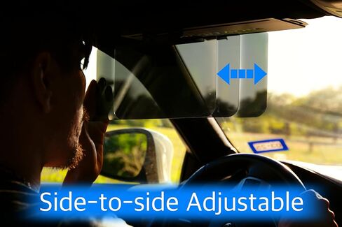 VisorMate 2.0 by DrivenVision – Car Visor Extender for Driver Side, Polarized Auto Sun Visor Extension with Side Panel, Sun Visor Extender for Car, SUV, Short People & Sun Glare Blocking in Saudi Arabia