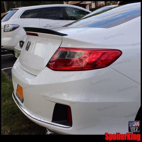 SpoilerKing Trunk Lip Spoiler (284G) Compatible with Accord 2013-2019 2dr Black in Saudi Arabia
