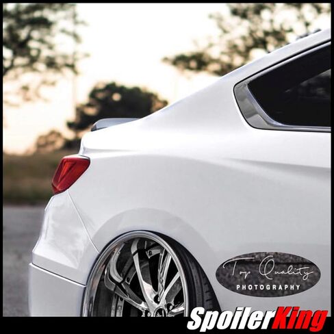 SpoilerKing Trunk Lip Spoiler (284G) Compatible with Accord 2013-2019 2dr Black in Saudi Arabia
