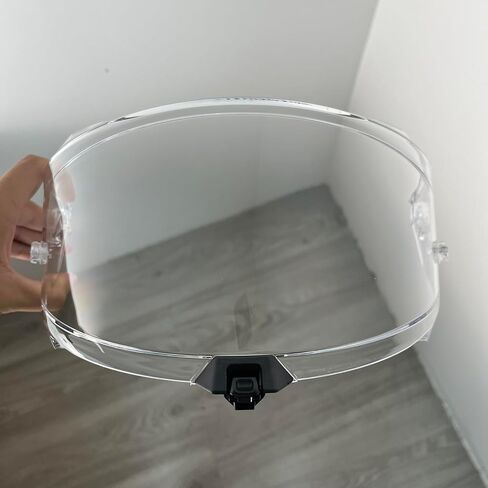 Shield for KYT R2R,R2R PRO Helmet Visor Uv-protected Visera Casco Moto (REVO Clear Red-For Day Night) in Kuwait