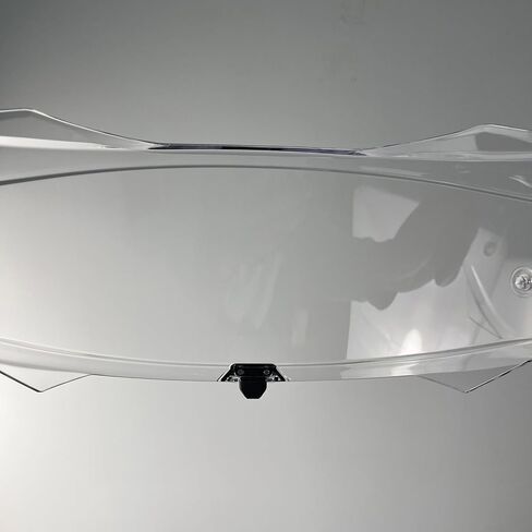 Shield for KYT R2R,R2R PRO Helmet Visor Uv-protected Visera Casco Moto (REVO Clear Red-For Day Night) in Kuwait