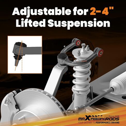 maXpeedingrods 2-4" Lifted Upper Control Arm for Toyota Tacoma 1996-2004, 4Runner 1995-2002 in Saudi Arabia