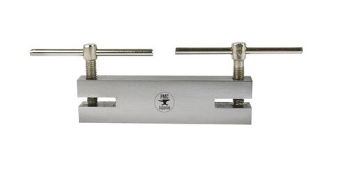Two Hole Maker Jig 1.60 & 2.40 MM Soft Metal Punch Jewelry Making Craft Drill for Pendants and Charms in Saudi Arabia