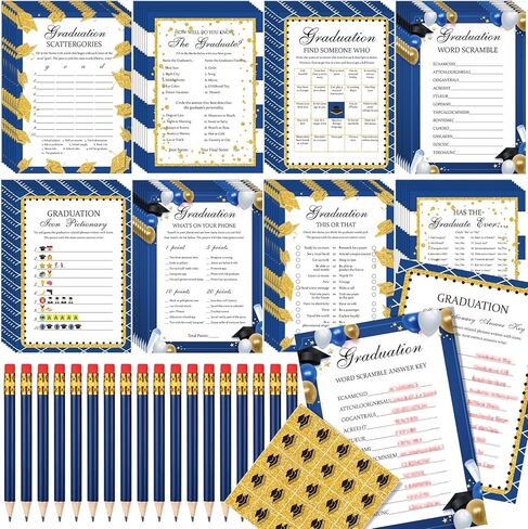 232 Pcs Christmas Trivia Party Games Set Include 207 Xmas Games Question Answer Paper Cards 25 Pencils for Holiday Festival Guessing Activity Party Supplies, 25 Players(Stripe) in Saudi Arabia