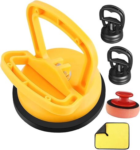 Dent Puller,Car Dent Puller 3 Pcs Car Dent Remover Tool Paintless Dent Removal Kit Dent Puller Suction Cup for Car Dent Repair Kit,Glass,Screen,Ceiling,Objects Moving in Saudi Arabia