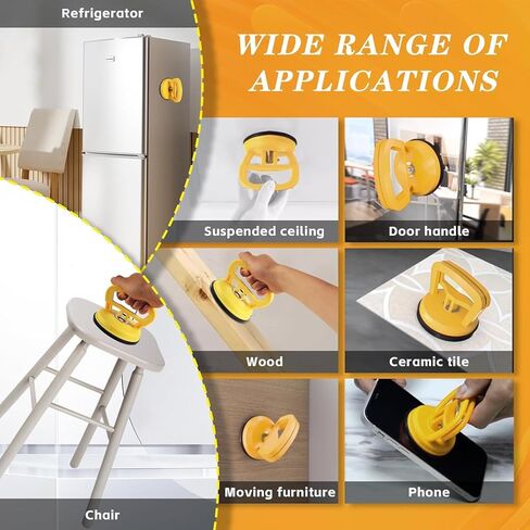 Dent Puller,Car Dent Puller 3 Pcs Car Dent Remover Tool Paintless Dent Removal Kit Dent Puller Suction Cup for Car Dent Repair Kit,Glass,Screen,Ceiling,Objects Moving in Saudi Arabia